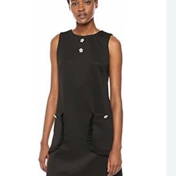 Betsey Johnson Black Sheath Cocktail Dress 4 - Picture 1 of 16